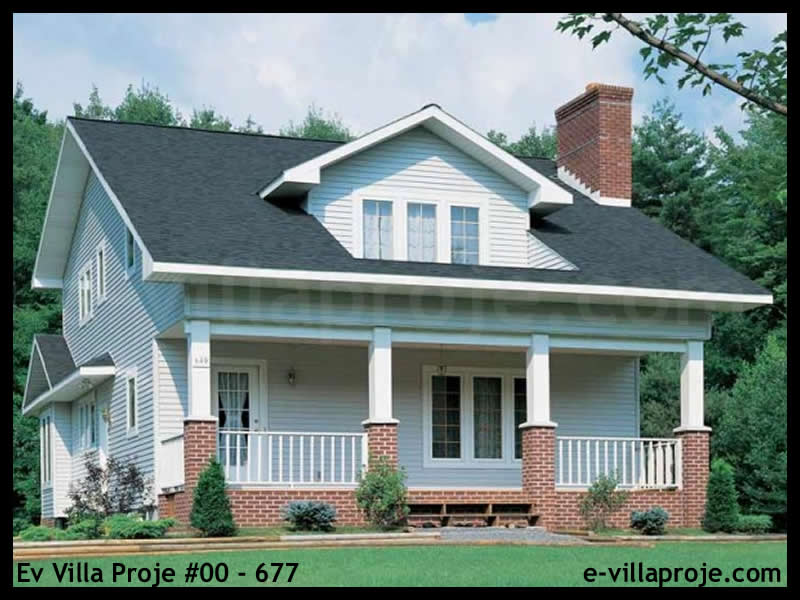 Ev Villa Proje 00 677 Çiftlik Ev Villa Projeleri